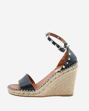 Valentino Raffia Espadrilles 38