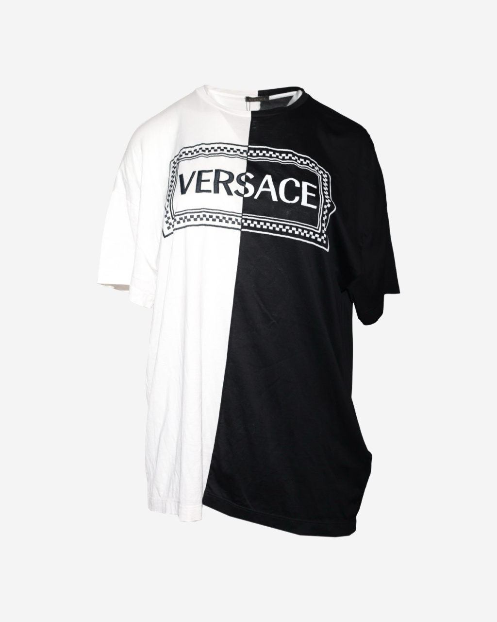 T-Shirt Bicolor Versace 42 IT