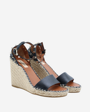 Valentino Raffia Espadrilles 38