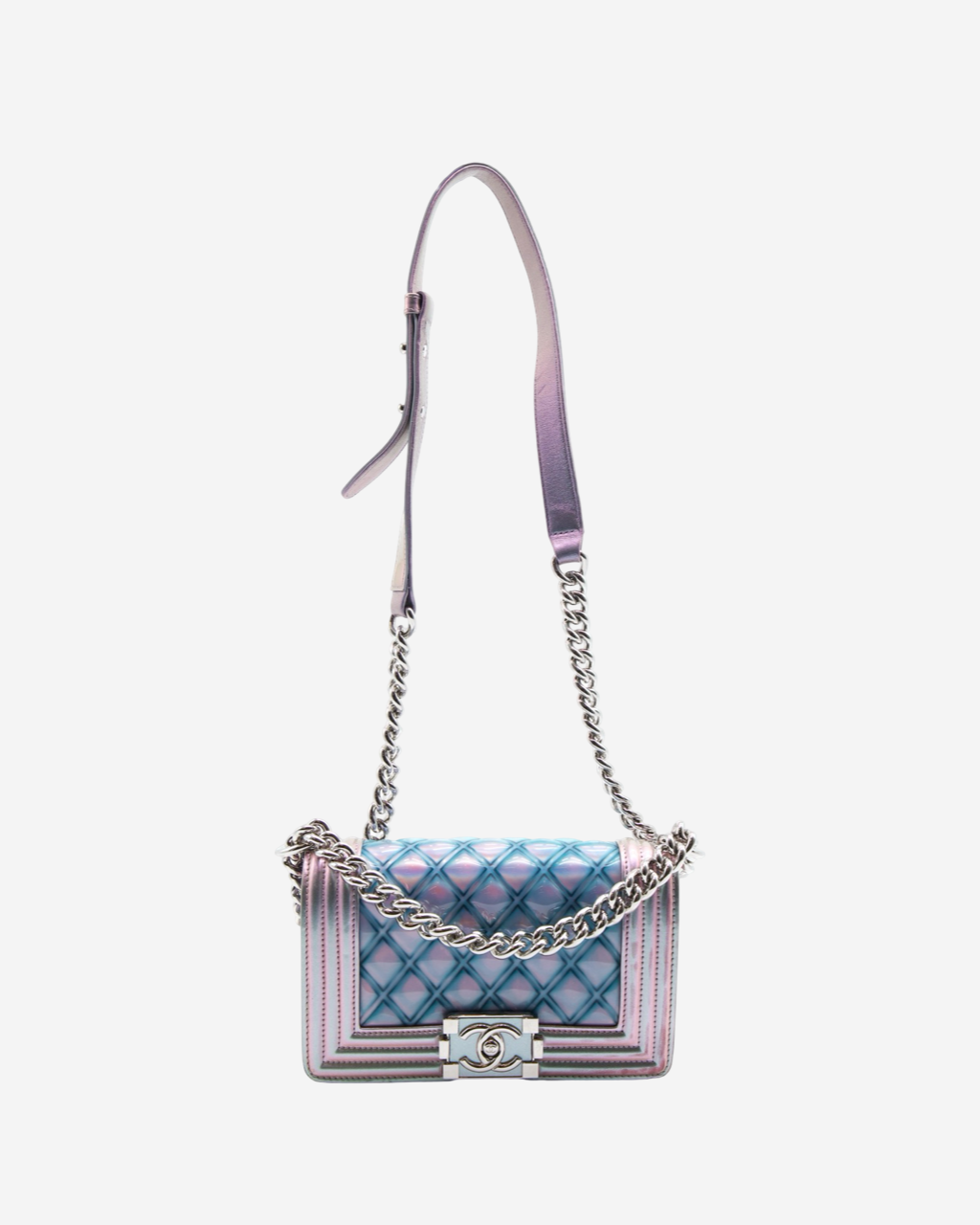 Bolsa Chanel Boy Holographic 2018