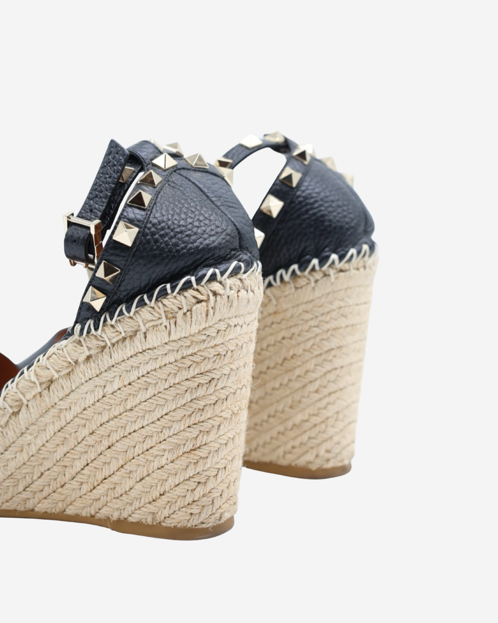 Valentino Raffia Espadrilles 38