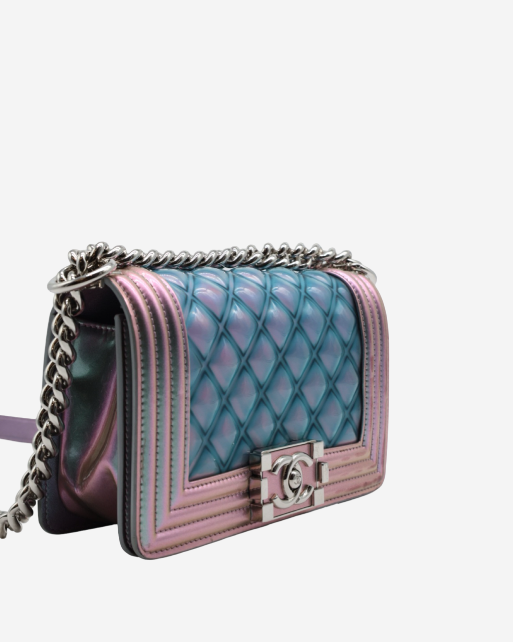 Bolsa Chanel Boy Holographic 2018