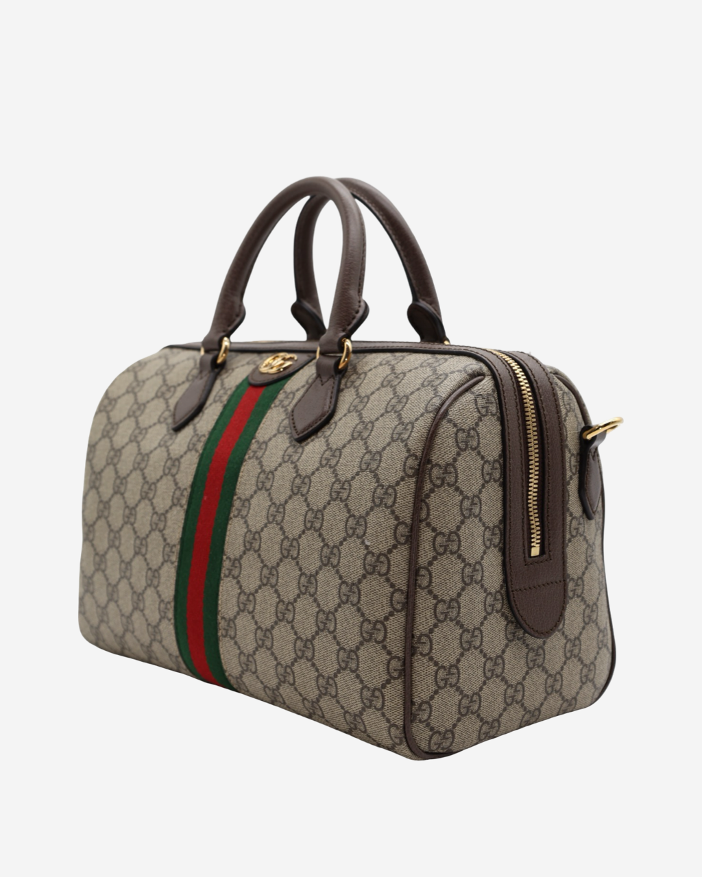 Bolsa Gucci Boston Ophidia Canvas