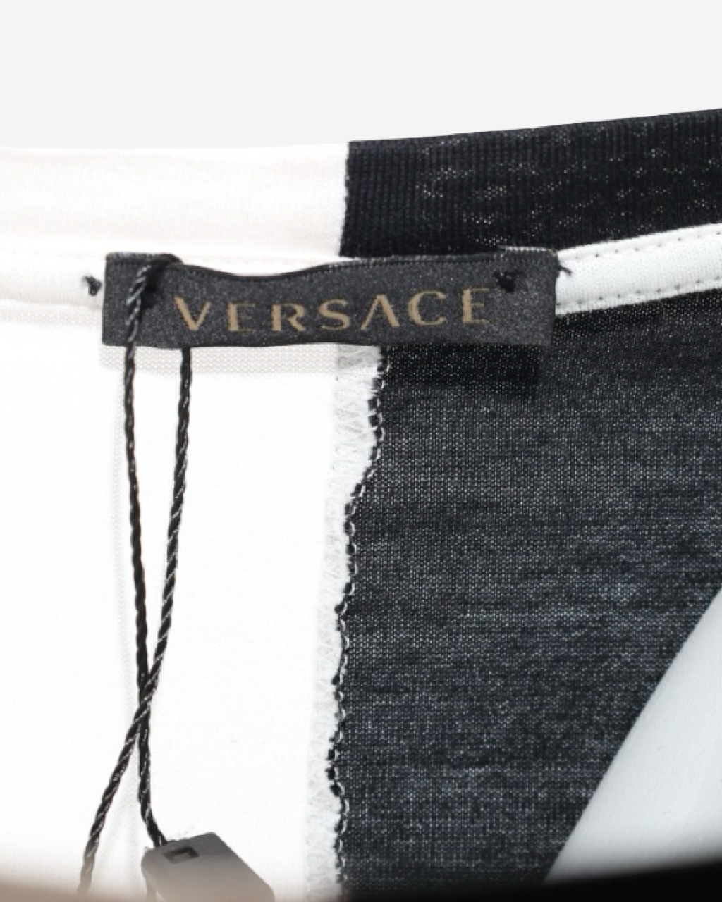 T-Shirt Bicolor Versace 42 IT