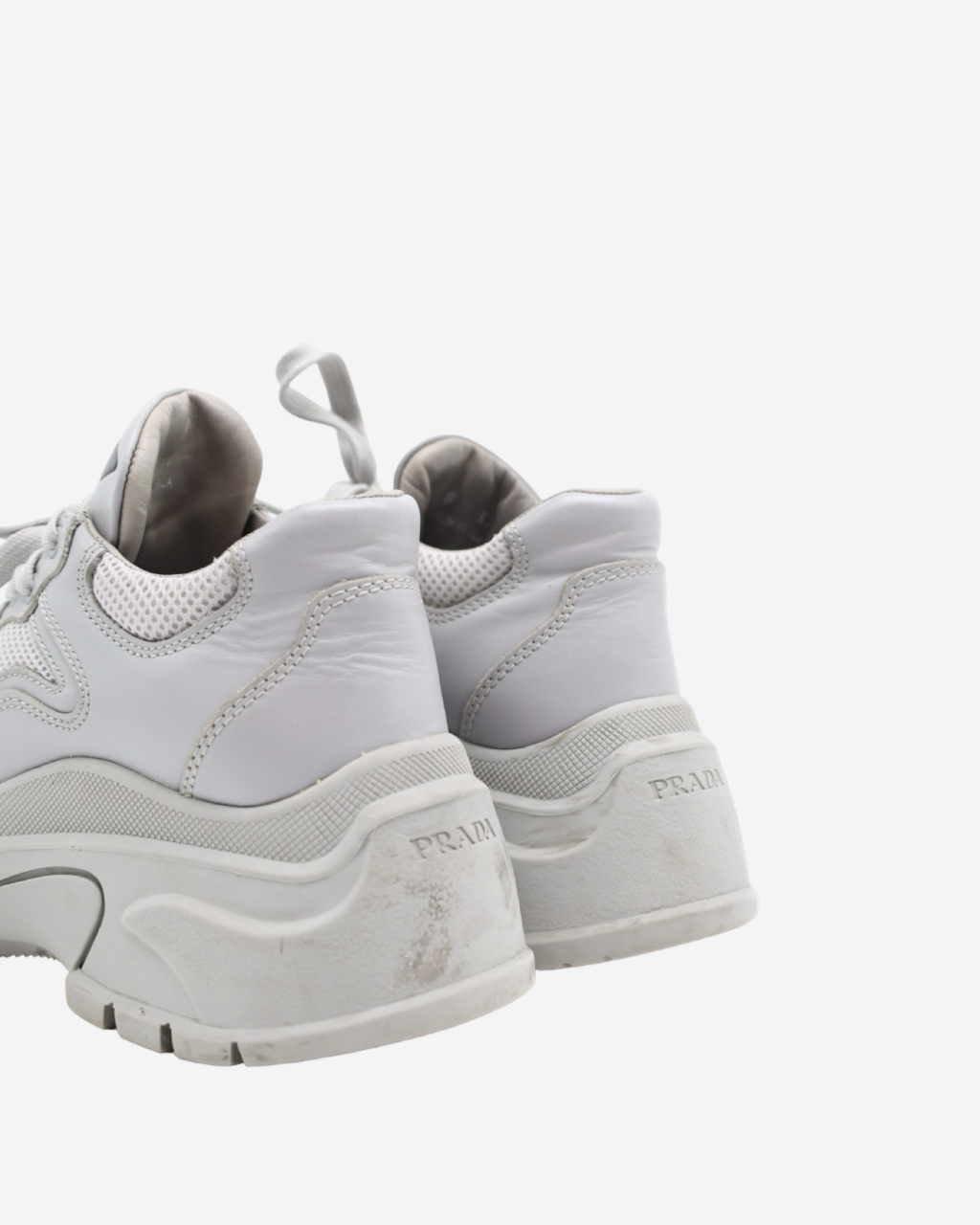 Prada Grey Tennis Shoes 37