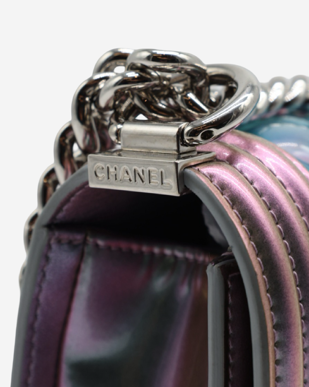 Bolsa Chanel Boy Holographic 2018