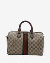Bolsa Gucci Boston Ophidia Canvas