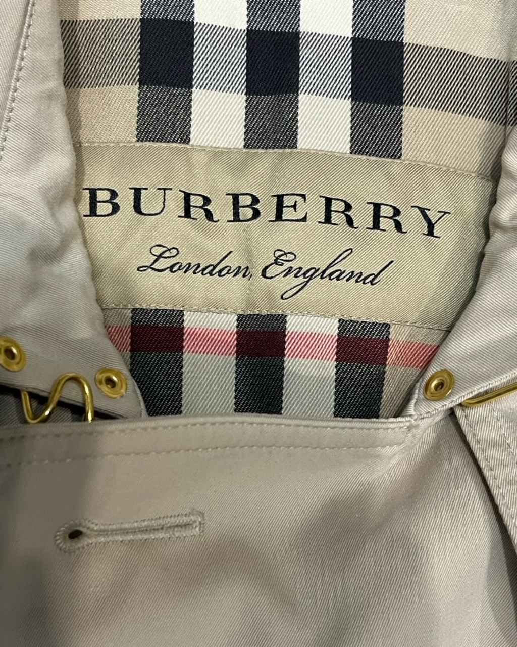 Gabardina Burberry