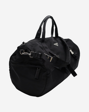 Prada Bowling Weekender Nylon Bag