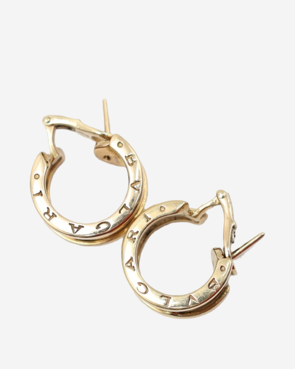Bvlgari 18k Gold Bzero Earrings