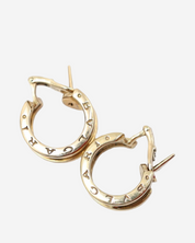 Bvlgari 18k Gold Bzero Earrings