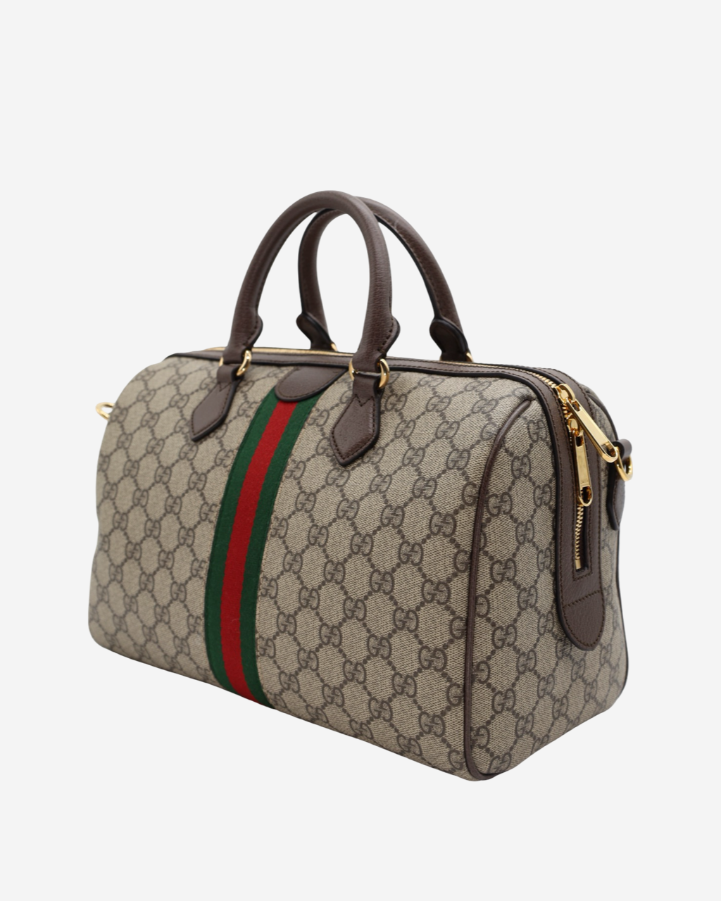 Bolsa Gucci Boston Ophidia Canvas