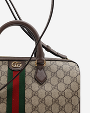 Bolsa Gucci Boston Ophidia Canvas