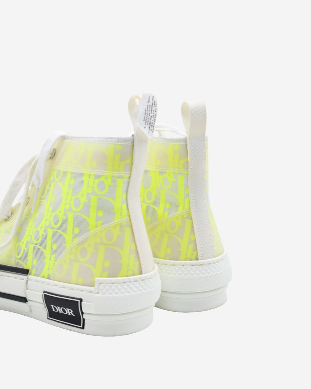 Tenis Dior B23 Oblique Neón 40