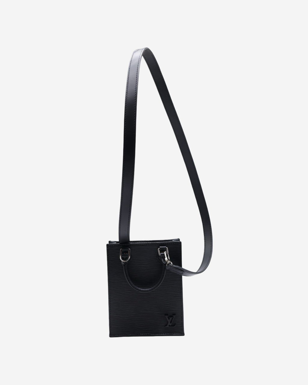 Louis Vuitton Sac Plat Mini Epi Black Bag