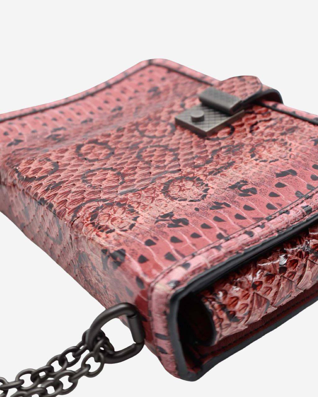 Bottega Veneta Snakeskin Intrecciato Bag