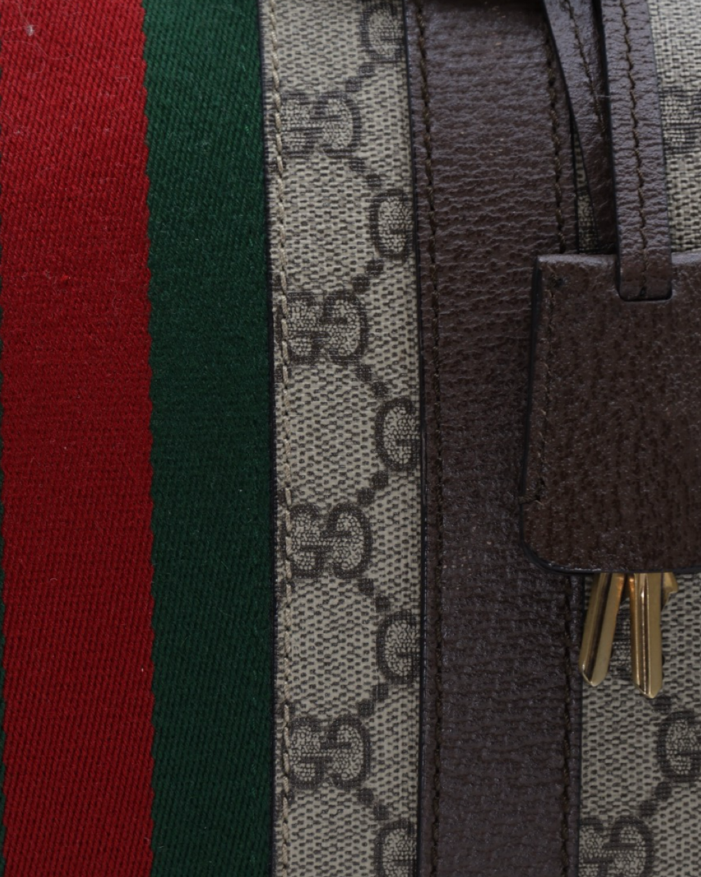 Gucci Duffle Canvas Bag