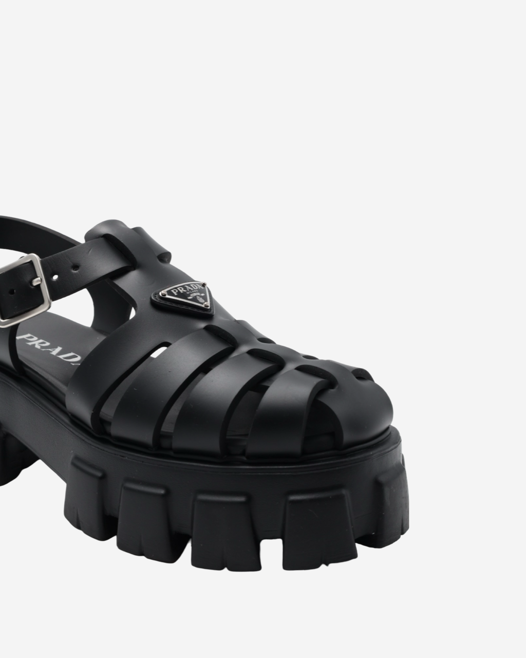 Prada Monolith 37 Sandals