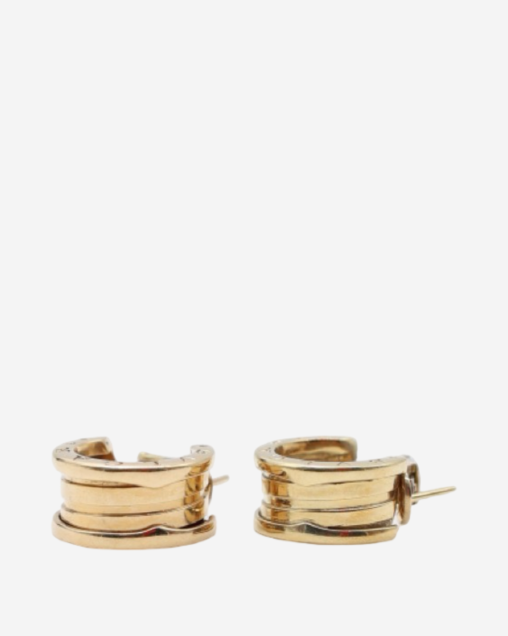 Bvlgari 18k Gold Bzero Earrings