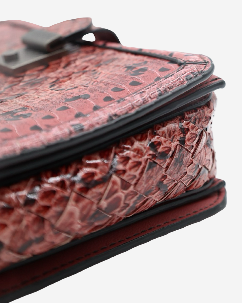 Bottega Veneta Snakeskin Intrecciato Bag