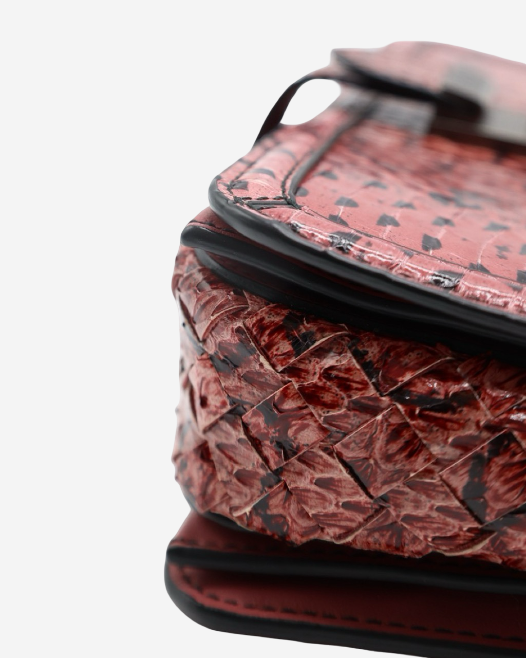 Bottega Veneta Snakeskin Intrecciato Bag