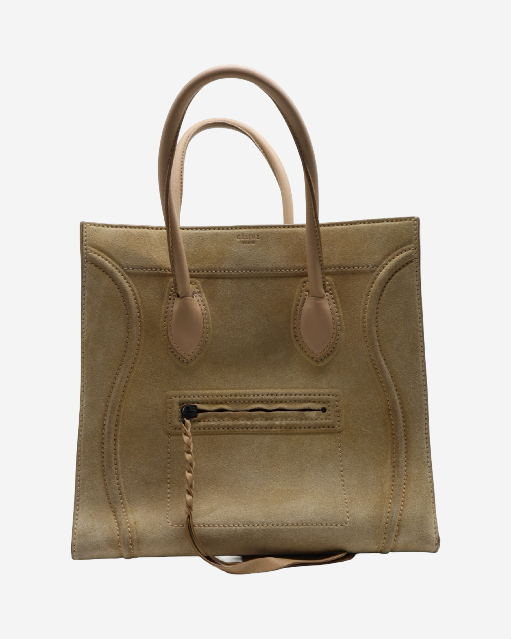 Celine Luggage Phantom Beige Bag