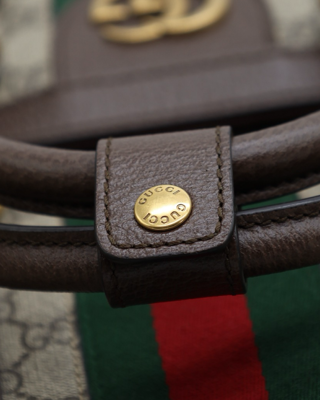 Gucci Duffle Canvas Bag