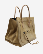 Celine Luggage Phantom Beige Bag