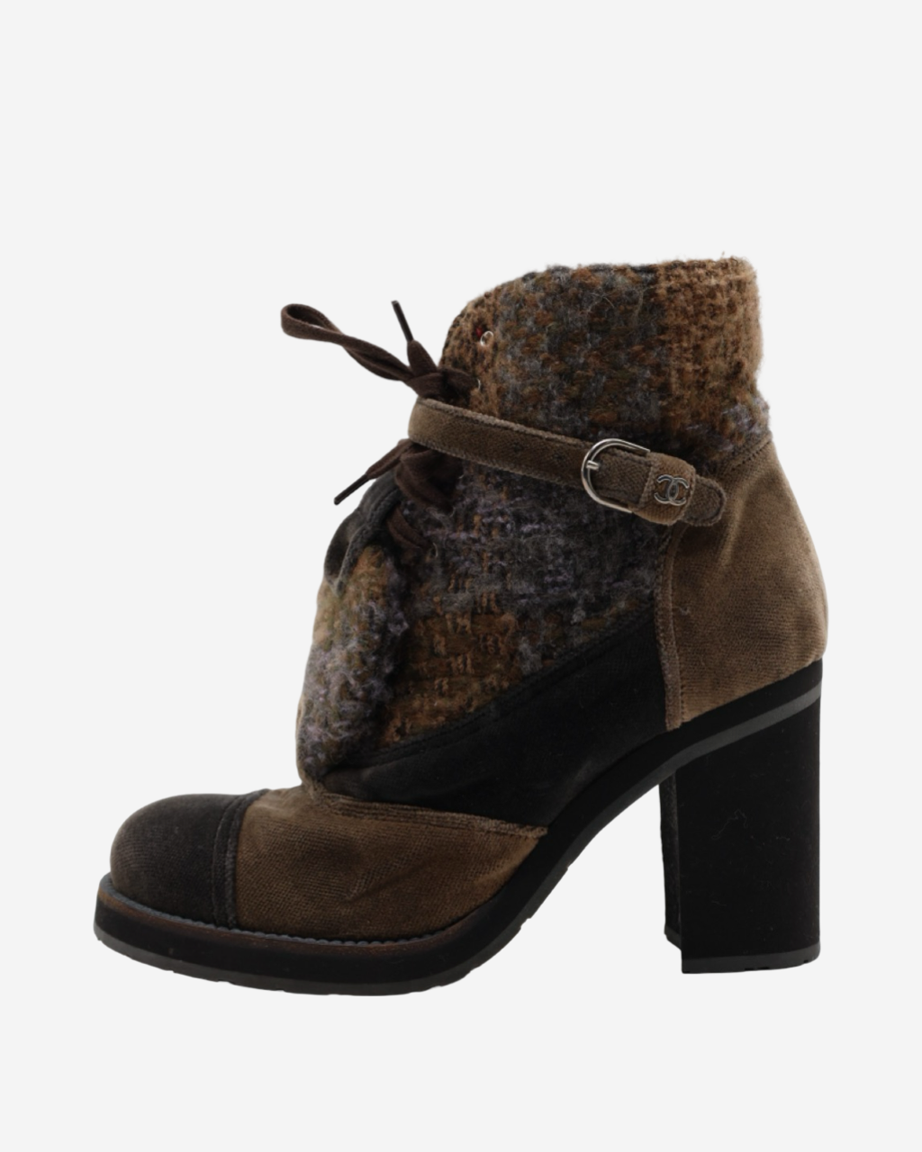 Botines Chanel Tweed 37.5