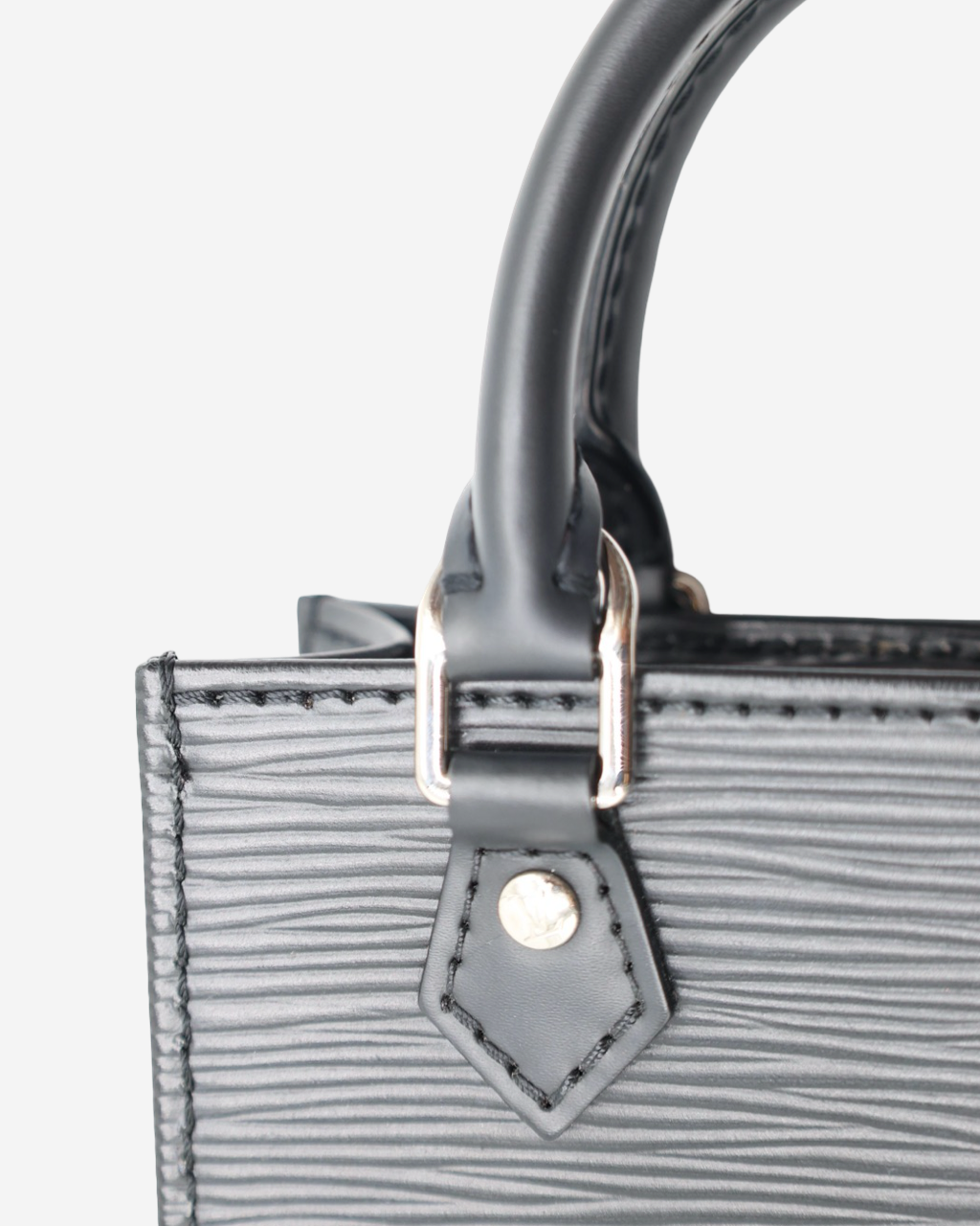 Louis Vuitton Sac Plat Mini Epi Black Bag