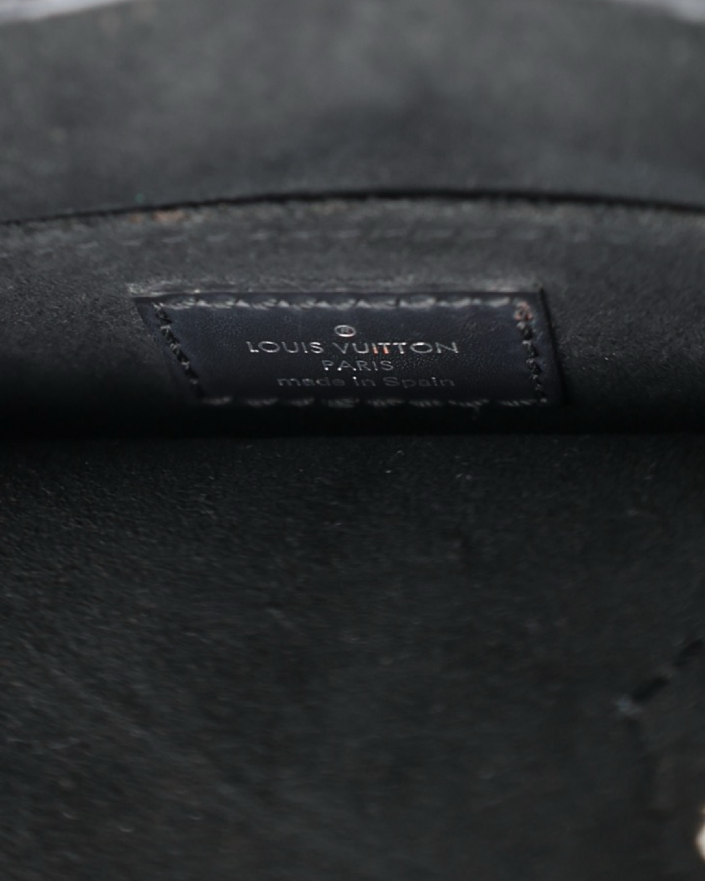 Louis Vuitton Sac Plat Mini Epi Black Bag