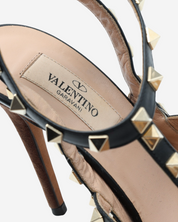 Valentino Rockstud Fur Heels 37.5