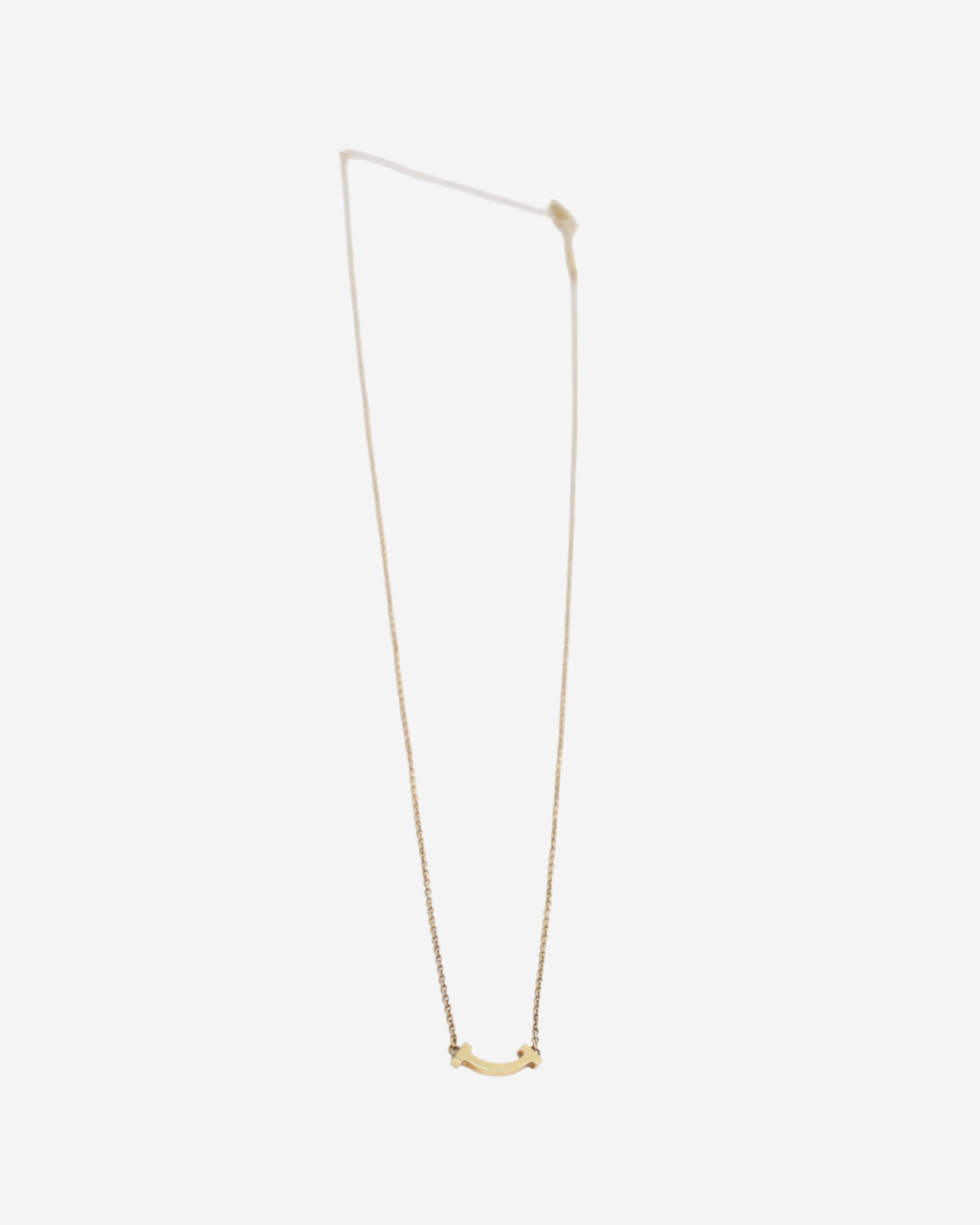 Tiffany & Co. Smile Necklace Yellow Gold