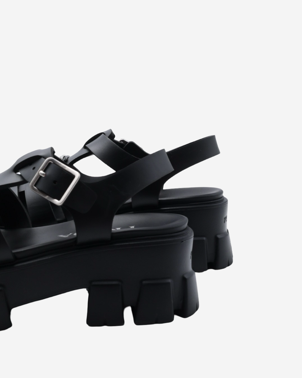 Prada Monolith 37 Sandals