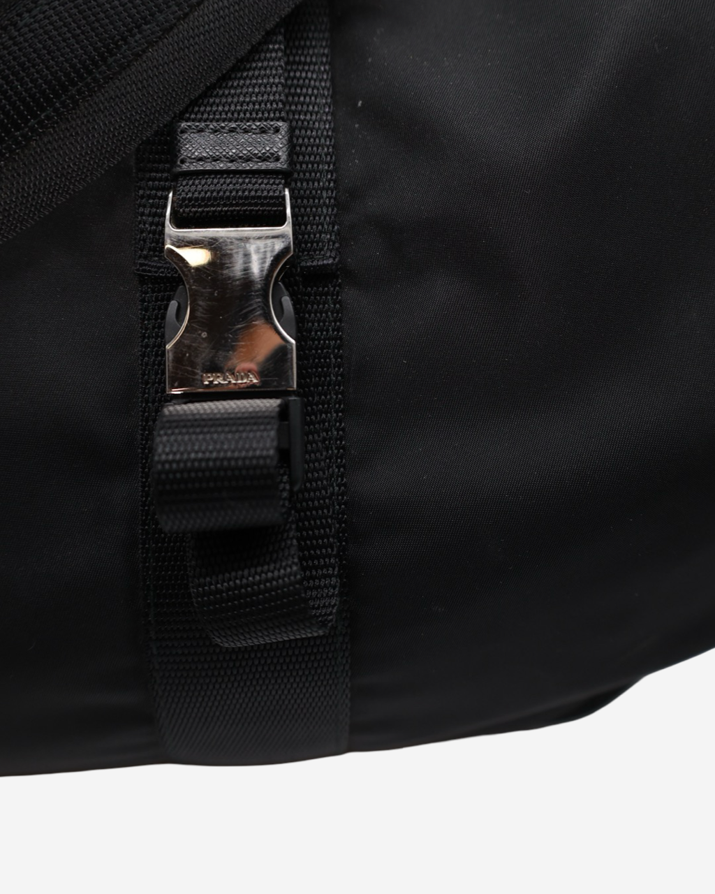 Prada Bowling Weekender Nylon Bag