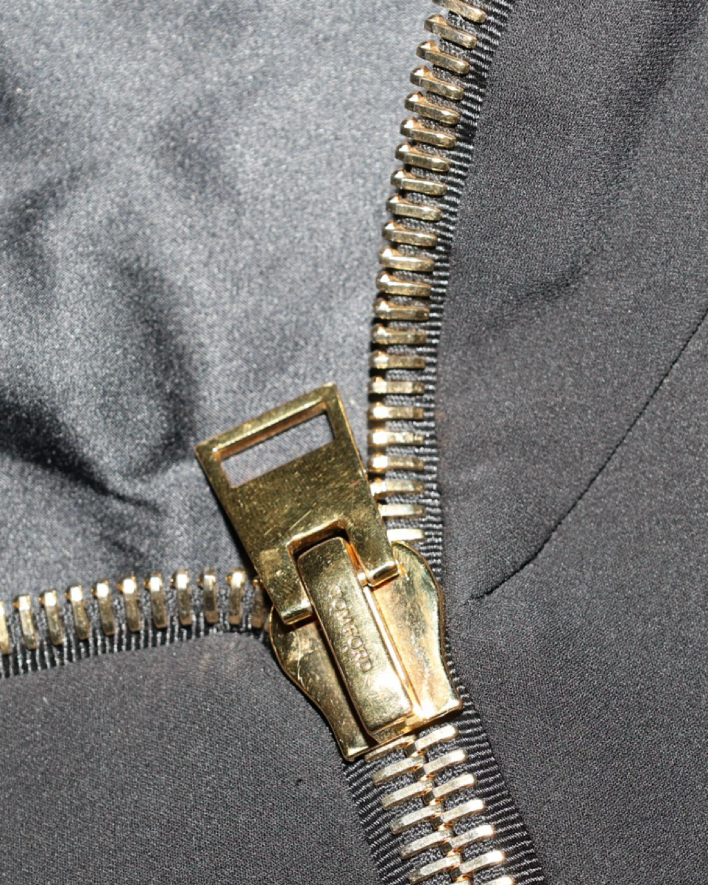 Vestido Negro Tom Ford 36 IT