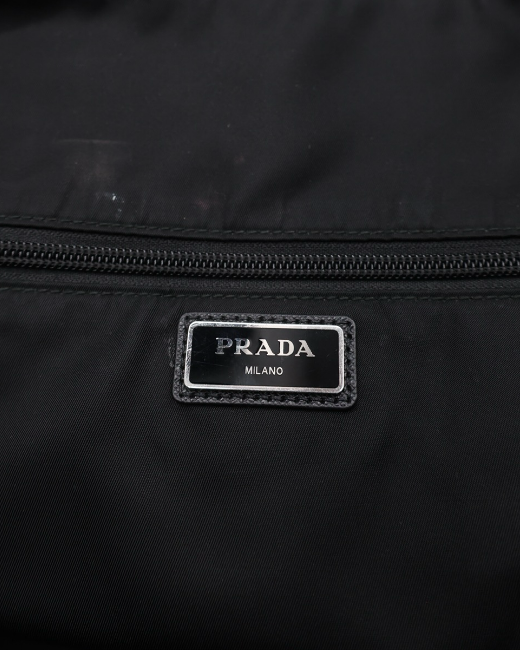 Prada Bowling Weekender Nylon Bag