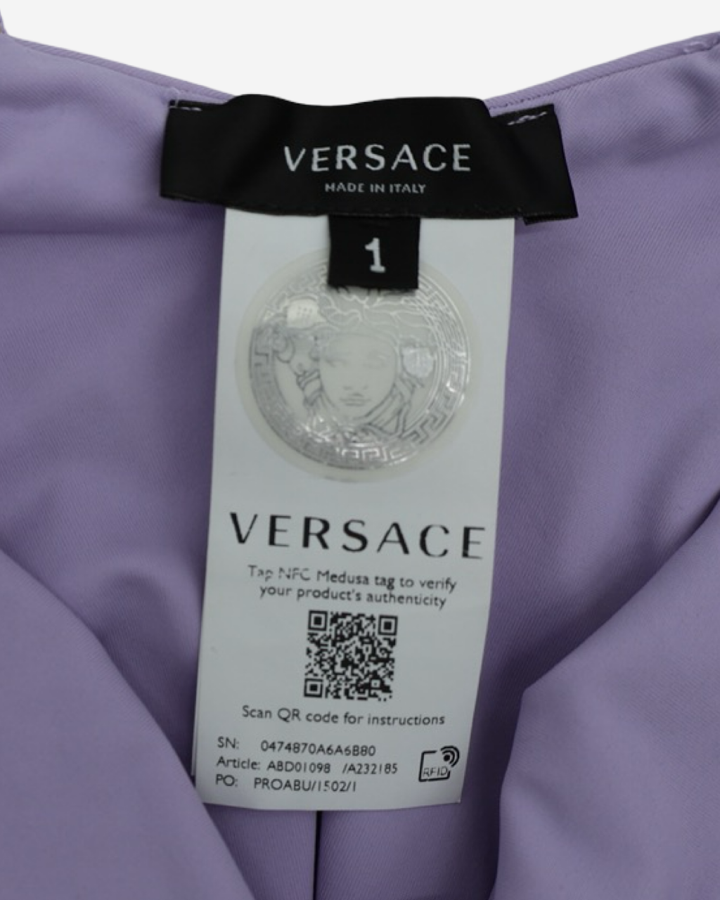 Traje de baño Versace