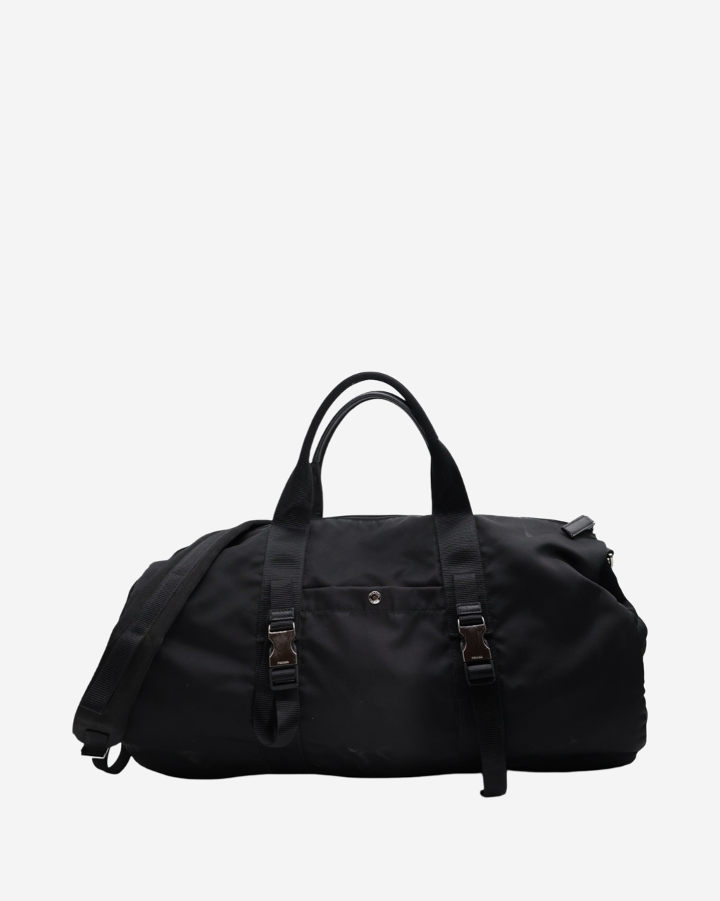 Prada Bowling Weekender Nylon Bag