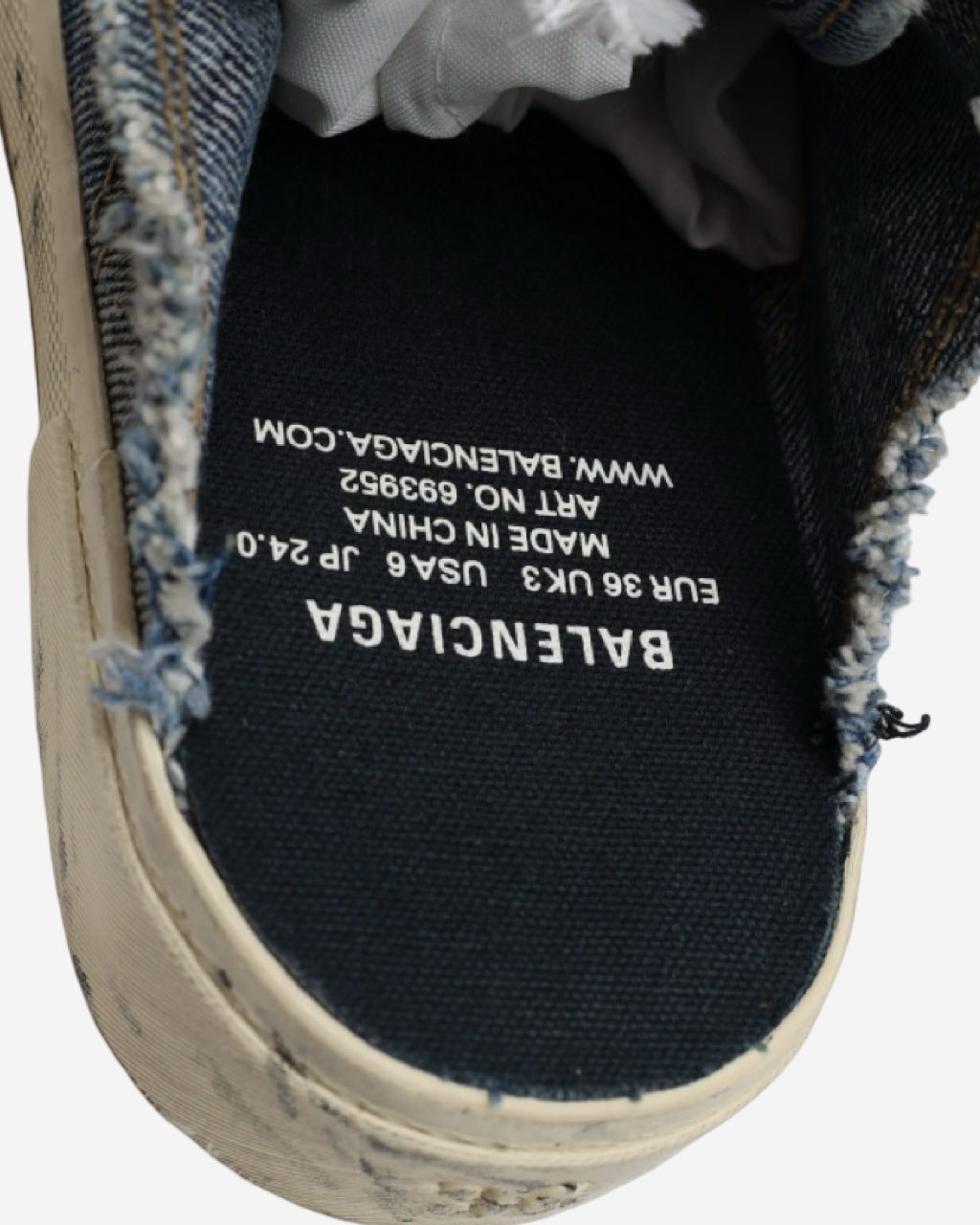 Tenis Balenciaga Denim 36