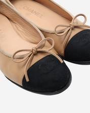 Chanel Two-Tone Flats 38